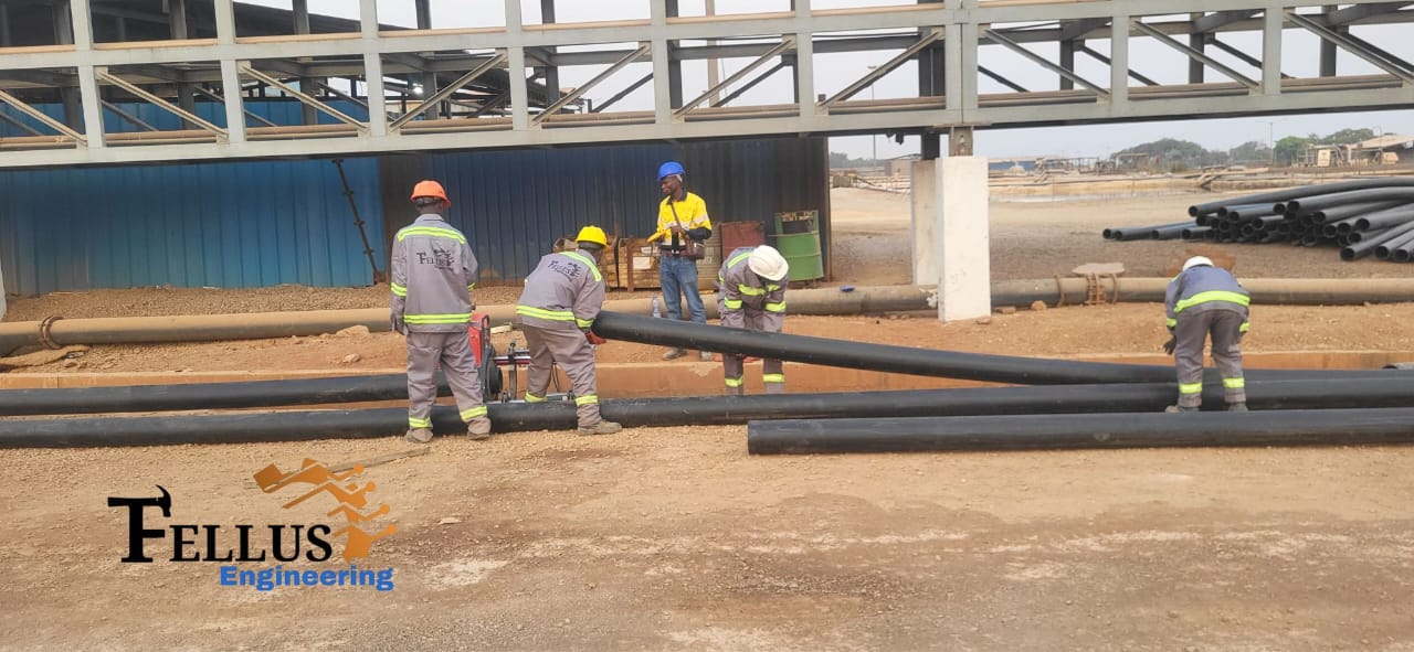 HDPE pipe work - photo 8